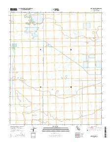 Lost Hills NE 2015 topographic map thumbnail
