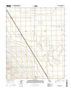 Lost Hills NW 2015 topographic map thumbnail