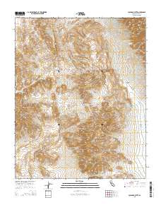 Louisiana Butte 2015 topographic map thumbnail