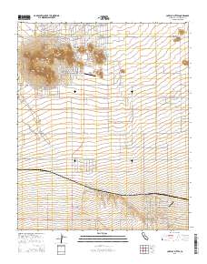 Lovejoy Buttes 2015 topographic map thumbnail