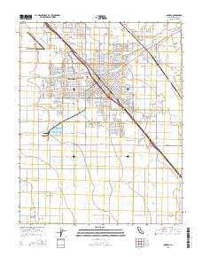 Madera 2015 topographic map thumbnail
