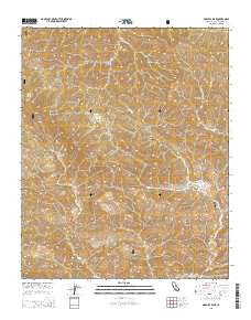 Madulce Peak 2015 topographic map thumbnail