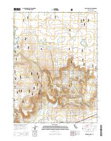 Mahogany Ridge 2015 topographic map thumbnail