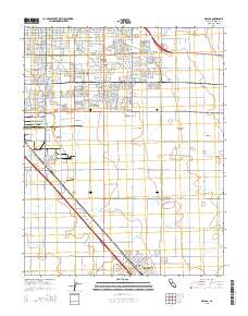 Malaga 2015 topographic map thumbnail