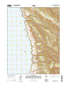 Mallo Pass Creek 2015 topographic map thumbnail