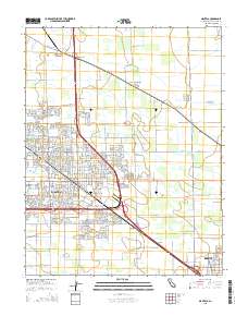 Manteca 2015 topographic map thumbnail