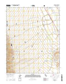 Manzanar 2015 topographic map thumbnail