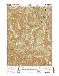 Marble Mountain 2015 topographic map thumbnail
