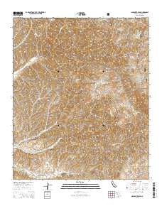 Margarita Peak 2015 topographic map thumbnail