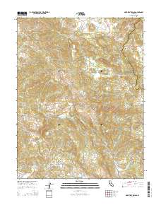 Mark West Springs 2015 topographic map thumbnail