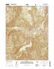 Markleeville 2015 topographic map thumbnail