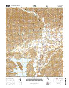 Matilija 2015 topographic map thumbnail