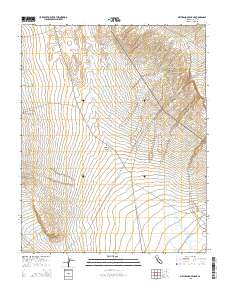 Maturango Peak NE 2015 topographic map thumbnail