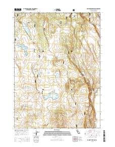 McGinty Reservoir 2015 topographic map thumbnail