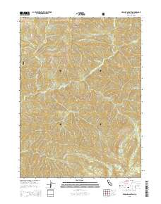Medicine Mountain 2015 topographic map thumbnail