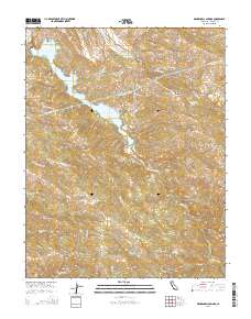 Mendenhall Springs 2015 topographic map thumbnail