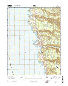 Mendocino 2015 topographic map thumbnail