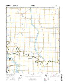 Mendota Dam 2015 topographic map thumbnail