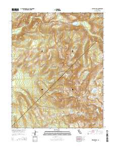 Merced Peak 2015 topographic map thumbnail