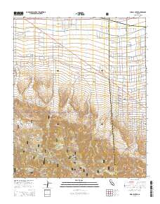 Mescal Creek 2015 topographic map thumbnail