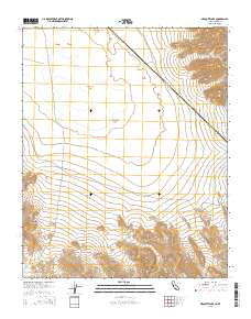 Mesquite Lake 2015 topographic map thumbnail