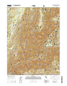 Michigan Bluff 2015 topographic map thumbnail