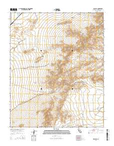 Mid Hills 2015 topographic map thumbnail