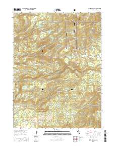 Miller Mountain 2015 topographic map thumbnail