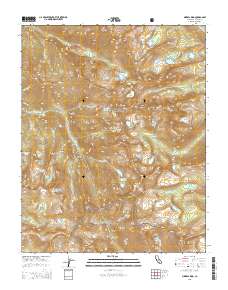 Mineral King 2015 topographic map thumbnail