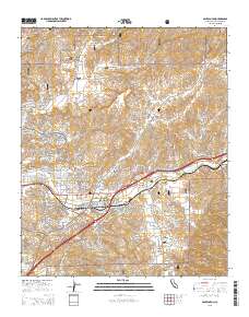 Mint Canyon 2015 topographic map thumbnail