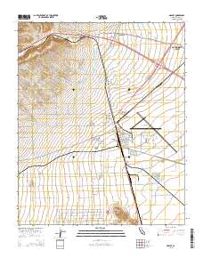 Mojave 2015 topographic map thumbnail