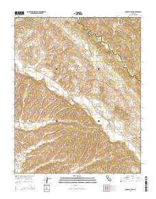 Monarch Peak 2015 topographic map thumbnail