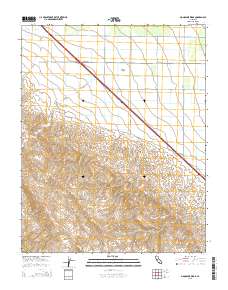 Monocline Ridge 2015 topographic map thumbnail