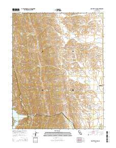 Monticello Dam 2015 topographic map thumbnail