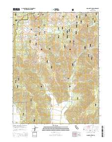 Moonlight Peak 2015 topographic map thumbnail