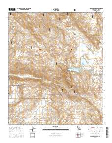 Morena Reservoir 2015 topographic map thumbnail