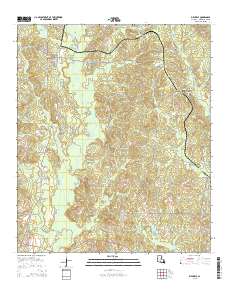 Bienville 2015 topographic map thumbnail