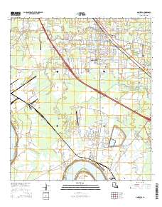 Gonzales 2015 topographic map thumbnail