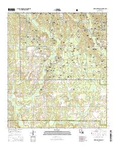 Hurricane Branch 2015 topographic map thumbnail