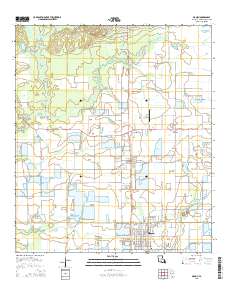 Mamou 2015 topographic map thumbnail