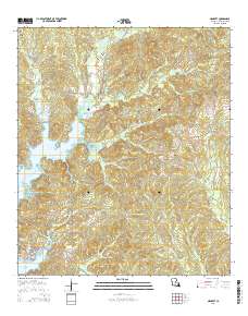 Negreet 2015 topographic map thumbnail