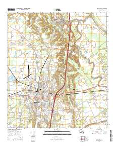 Opelousas 2015 topographic map thumbnail