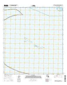 Western Isles Dernieres 2015 topographic map thumbnail