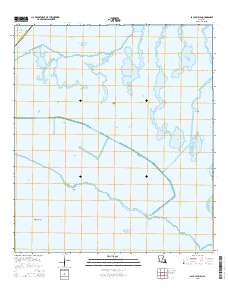 Bayou Lucien 2015 topographic map thumbnail
