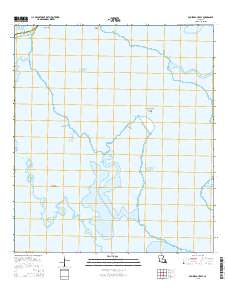 Fourleague Bay 2015 topographic map thumbnail