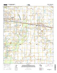 Abbeville East 2015 topographic map thumbnail