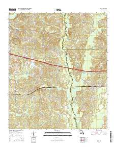 Ada 2015 topographic map thumbnail