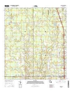 Albany 2015 topographic map thumbnail