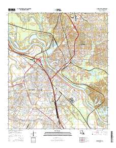 Alexandria 2015 topographic map thumbnail