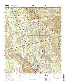 Ball 2015 topographic map thumbnail